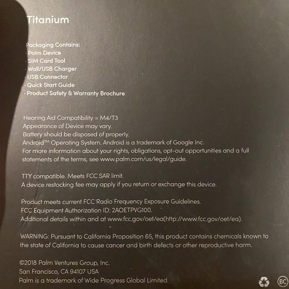 Palm ✋ tint cell home ( I have two ) - Picture 2 of 6